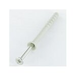 Vis express - cheville t�te frais�e tf � clou t�te frais�e tf inox 6x40 - 10 pi�ces