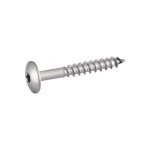 Vis express - vis de facade torx t20 5. 5x70 diam�tre de t�te: 12. 3 inox a2 - 100 pi�ces