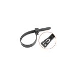 Colliers de serrage rouvrable 7. 6x150 nylon noir polyamide 6. 6 - 50 pices