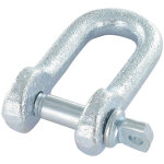 Vis express - manille droite � piton � oeil acier zingu� 16 - 10 pi�ces