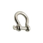 Manille lyre forgée inox a4 diamètre 5 - 1 pièce Manille lyre forgée inox a4 diamètre 5 - 1 pièce