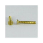 Vis express - vis m�taux laiton perc�e et taraud�e m3 pas 60 m6x50 - 1 pi�ce