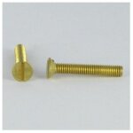 Vis express - vis mtaux laiton tte fraise tf fendue m5x25 - 1 pice