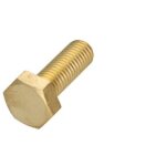 Vis express - vis mtaux laiton tte hexagonale th m8x40 - 100 pices