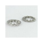 Vis express - rondelle �ventail a denture int�rieure chevauchante jzc inox a2 m4 - 10 pi�ces