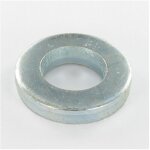 Vis express - rondelle plate m8x21x4 s�rie l (large) acier zingu� blanc - 1 pi�ce