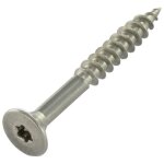 Vis express - vba vis bois agglo inox a2 t�te frais�e tf 3x45 filet�e sur 30 torx t10 - 10 pi�ces