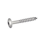 Vis express - vis de facade torx t20 5. 5x50 diam�tre de t�te: 12. 3 inox a2 - 10 pi�ces
