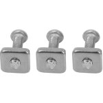 Vis de fixation pour aileron de surf, boulon pour longboard, vis � plaque unique (m5 x 19 mm)