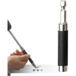 Vis de forage avec tige � six pans creux - jeu d'embouts de tournevis magn�tiques - pour tournevis � ...