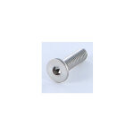 Vis m�taux inox a2 fhc t�te frais�e empreinte hexagonale creuse cl� de 2 hc2 m3x20 filetage total - 10 ...