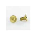 Vis express - vis mtaux laiton cl de 4 hc4 fhc tte fraise empreinte hexagonale creuse m6x20 - 1 pice ...