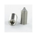 Vis métaux sans tête six pans creux (sthc) clé de 5 hc5 m10x20 bout pointeau acier zingué - 1 piece Vis métaux sans tête six pans creux (sthc) clé de 5 hc5 m10x20 bout pointeau acier zingué - 1 piece