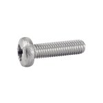 Vis mtaux tte cylindrique pozidriv inox a2 - din 7985, diamtre 4 mm, longueur 40 mm, bote de 200 ...