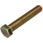 Vis m�taux t�te hexagonale th m12x70 classe 8. 8 bichromat�