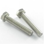 Vis m�taux t�te hexagonale th m2. 5x20 inox a4 - 1 pi�ce