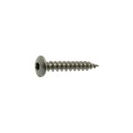 Vis à bois tête cylindrique large six lobes pour pentures - inox a2 6x30 mm - boîte de 100 Vis à bois tête cylindrique large six lobes pour pentures - inox a2 6x30 mm - boîte de 100