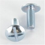 Vis express - vis mtaux laiton tte hexagonale th m8x35 - 100 pices