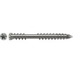 Spax - vis pour terrasse, filetage de fixation, tte cylindrique, t - star plus, pointe cut, acier inoxydable ...