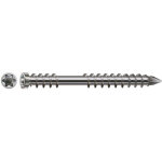 Vis pour terrasse � t�te cylindrique filetage de fixation t - star plus t25 inox a2 (180 pcs) spax - ...