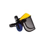 Visie're de bucheron avec moustiquaire et visie're de travail de protection homologue'e ce