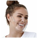 Visi�re de protection adulte visi�re transparent r�glable couvre bouche et nez protection visage 2 pcs? ...
