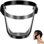 Visiere de protection, masque complet facial transparent anti - fog protective full face shield, r�utilisables ...