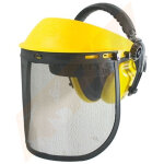 Visi�re de protection + prot�ge oreille pour d�broussailleuse