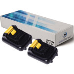 Visiodirect - lot de 2 batteries pour dewalt dcf815 perceuse visseuse 1500mah 10. 8v