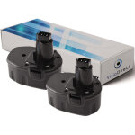 Visiodirect - lot de 2 batteries type ps130 pour black et decker 3300mah 12v Visiodirect - lot de 2 batteries type ps130 pour black et decker 3300mah 12v