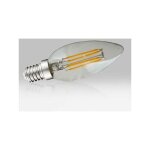 Vision - el - ampoule led 4w cob flamme filament e14 2700k blanc chaud - vision - ei Vision - el - ampoule led 4w cob flamme filament e14 2700k blanc chaud - vision - ei