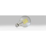 Vision - el - ampoule  led cob e27 - 8w - 6000k - globe g95 - filament - boite