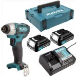 Visseuse  chocs 12v cxt li - ion 110nm (2x2, 0 ah) en makpac makita td110dwaj