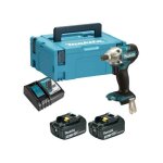Visseuse  chocs 18v lxt 155nm (2x3. 0 ah) en makpac makita dtd156rfj