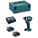 Visseuse � chocs 18v lxt 165 nm (2x5, 0 ah) en makpac makita dtd152rtj