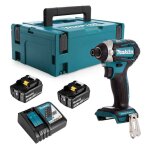 Visseuse � chocs 18v lxt 175nm (2x3, 0 ah) en makpac makita dtd154rfj