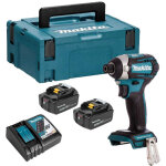 Visseuse � chocs 18v lxt 175nm (2x4, 0 ah) en makpac - makita dtd154rmj