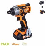 Villager - visseuse  choc sans fil 18v 180nm avec batterie et chargeur fuse vln 5420