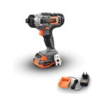 Visseuse à choc sans fil 20v fuxtec fx - e1is20 set avec 1 x batterie 2ah, 1 x chargeur 1a Visseuse à choc sans fil 20v fuxtec fx - e1is20 set avec 1 x batterie 2ah, 1 x chargeur 1a