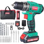 Visseuse devisseuse sans fil hychika 12v perceuse visseuse sans fil 30n. m couple max, 6x fort hlicodaux, ...