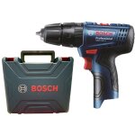 Visseuse perceuse percussion bosch 10, 8v / 12v li - ion gsb 120 - li nue dans coffret