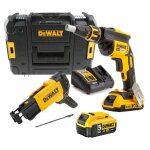 Visseuse à placo 18v dewalt dcf620p2k - qw brushless avec coffret, 2 batteries 5, 0 ah et un chargeur ... Visseuse à placo 18v dewalt dcf620p2k - qw brushless avec coffret, 2 batteries 5, 0 ah et un chargeur ...