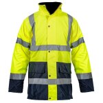 Vito - blouson jaune fluo taille xl bande r�fl�chissante haute visibilit� 100% polyester