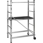 Vito - echafaudage roulant hauteur 3m - �chelle �chafaudage de travail aluminium charge 120kg - travaux ...