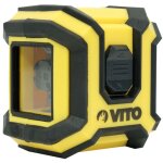 Vito - niveau laser de chantier croix horizontale et verticale portée de 10 m précision 0, 5 mm Vito - niveau laser de chantier croix horizontale et verticale portée de 10 m précision 0, 5 mm