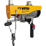 Vito pro - power - palan electrique  tlcommande 500w charge jusqu' 200 kg hauteur de levage 6 et ...