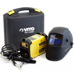 Vito - poste a souder inverter mma numerique 140 + cagoule lcd