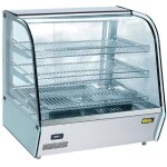 Vitrine chaude professionnelle - 120 l - buffalo