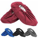 Lot de 5 paires de surchaussures lavables antidrapantes - prune vivezen