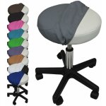 Drap housse de protection en �ponge pour tabouret rond - gris vivezen